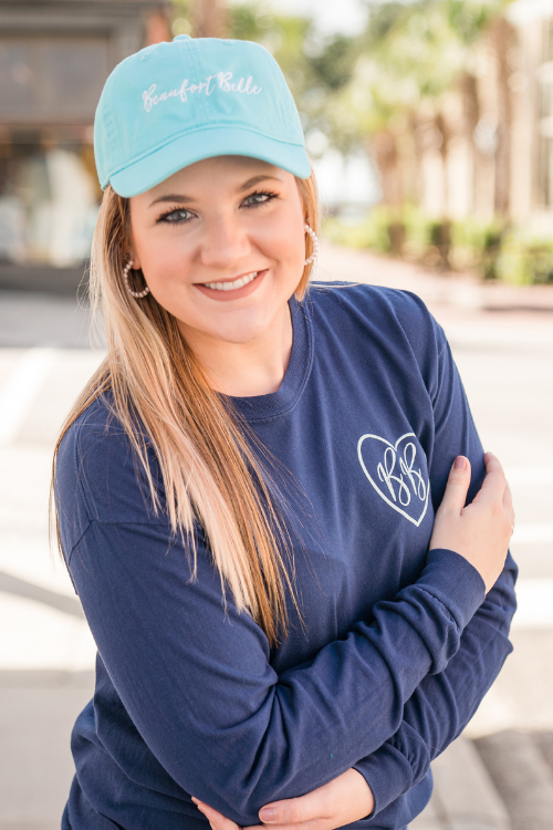 Baseball cap with ball on deals top