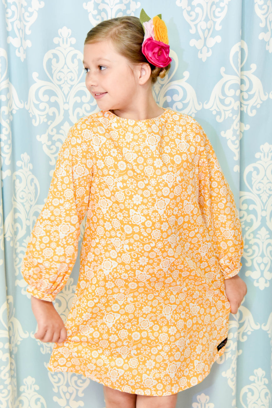 Orange Blossom Tunic Dress