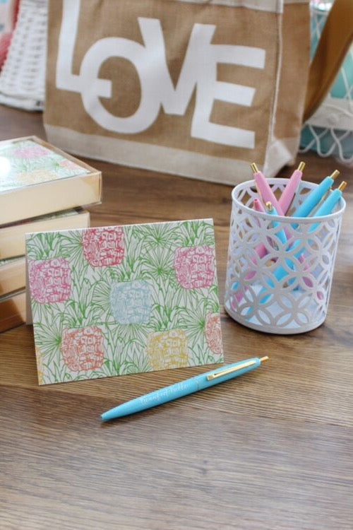 Signature Pineapple Notecards-10 Boxed Set